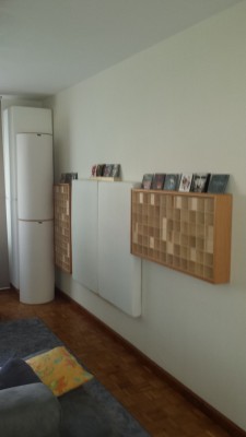 Fast Audio SuperPiu (2 Stück); Hofa Basstrap (2 Stück); Fast Audio Parete (2 Stück); Hofa Diffusor im Wechselrahmen (4 Stück)