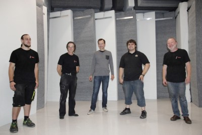 Und so das stolze Team von mixtown Veranstaltungstechnik und den beteiligten Nubis.