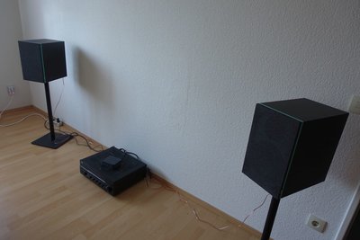 &quot;verhüllt&quot; mit schmalen Streifen in mint