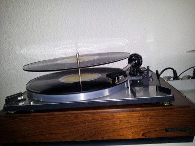 Dual 1219 im Wechslerbetrieb.
