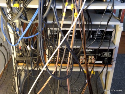 kabelsalat zweitanlage...da muß ich auch noch rann.